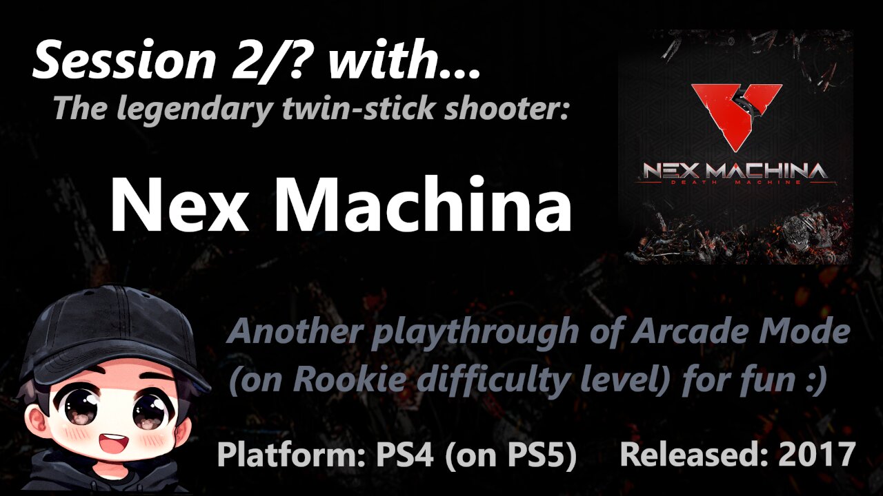 Nex Machina playthrough (PS4 game, on PS5)