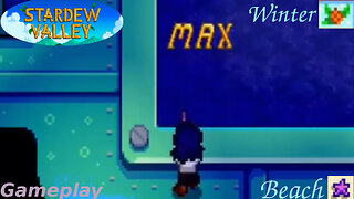 Stardew Valley - Fishing In The Beach [Winter Season] #7 - Gameplay Series (Night Market Day 3)