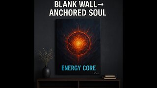 Blank wall → Anchored soul.