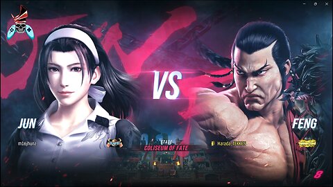 TEKKEN 8 Skulled Jun Kazama Tekken King promotion match