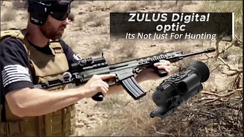 DNT ZULUS 5x20 Digital scope Is This The Future of Combat Scopes?
