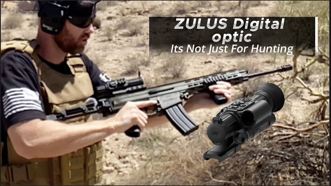 DNT ZULUS 5x20 Digital scope Is This The Future of Combat Scopes?