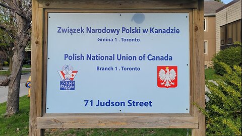 2025 05 02, Toronto, Andrzej Kumor (Goniec) i Bartlomiej Habrowski w ZNP Kanada. 1/3