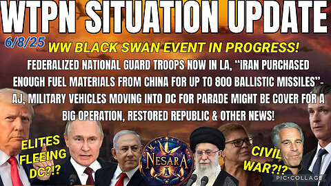 WTPN ~ Judy Byington ~ Situation Update ~ 6-8-25 ~ Trump Return ~ Restored Republic via a GCR