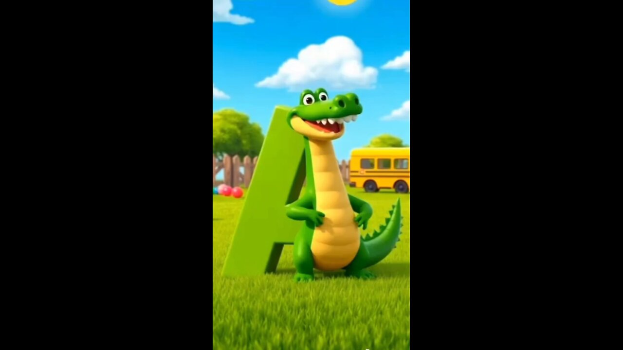 I is for Iguana | Fun Alphabet Song for Kids | 3D Animal ABC"