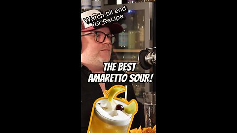 The Best Amaretto Sour You Will Ever Have: Jeffrey Morgenthaler Method