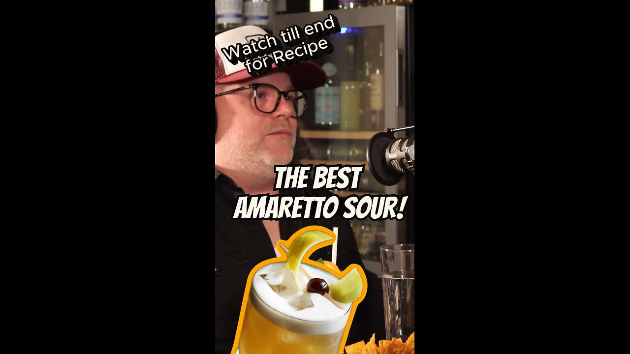 The Best Amaretto Sour You Will Ever Have: Jeffrey Morgenthaler Method