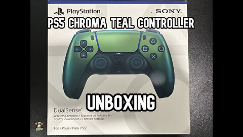 PS5 DualSense Controller "Chroma Teal" Unboxing - Is This The Coolest PlayStation Controller Ever?