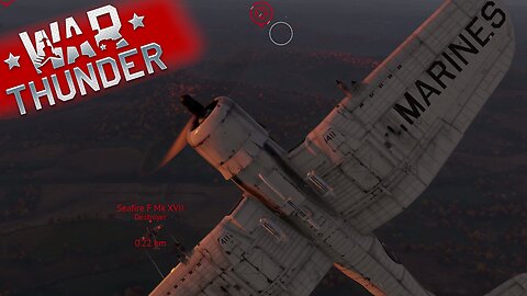Knocking out bases, enemy aircraft, and busting out some score for the XF5U! [War Thunder Gameplay]