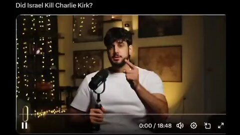 Did Israel kill Charlie Kirk?