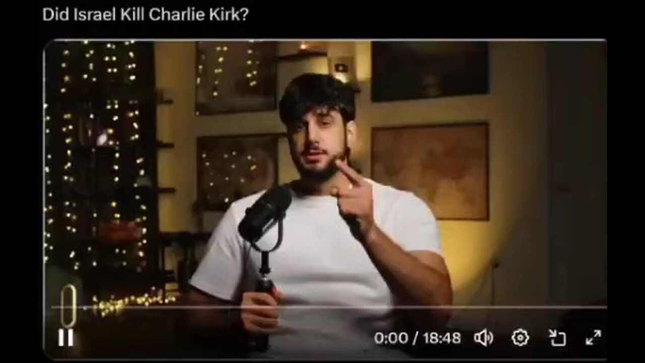 Did Israel kill Charlie Kirk?