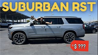 2025 Chevrolet Suburban RST will compete with Yukon and Expedition!