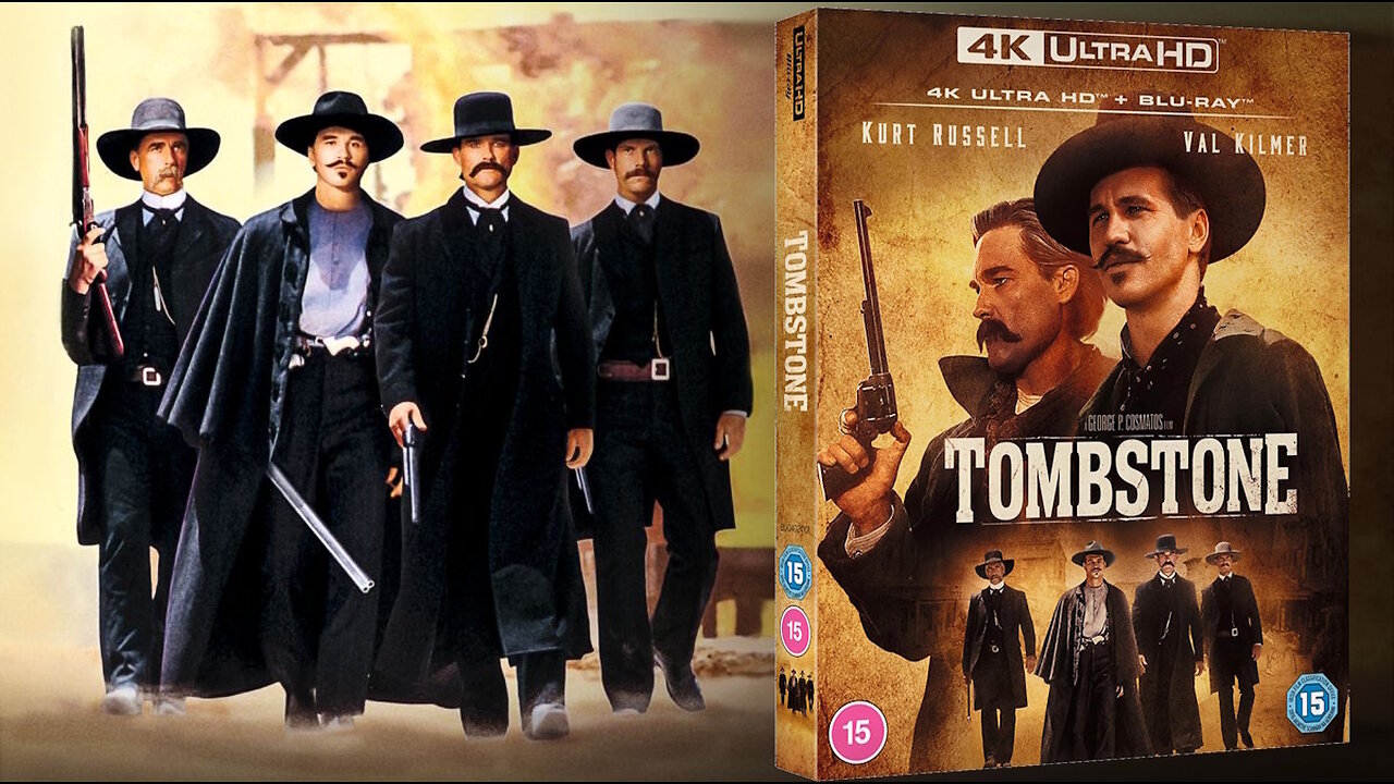 Tombstone [4K UHD & Blu-ray Standard Edition] Kurt Russell & Val Kilmer