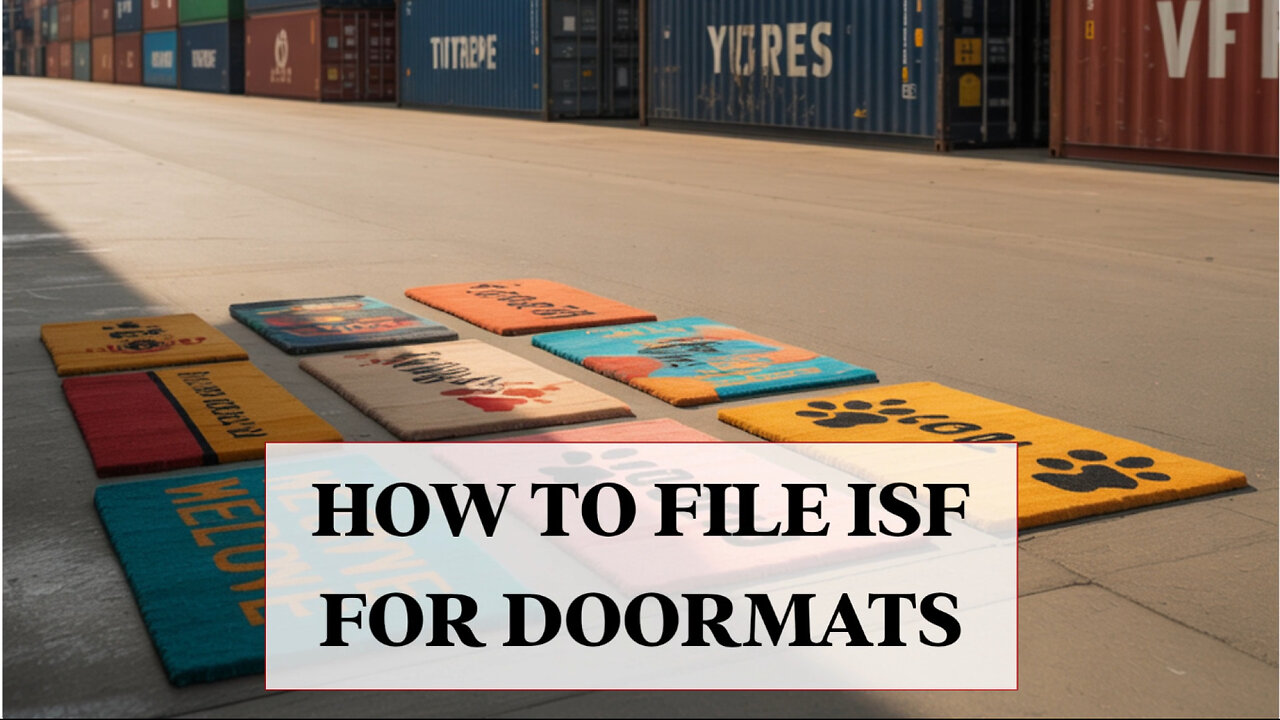 How To File ISF For Doormats