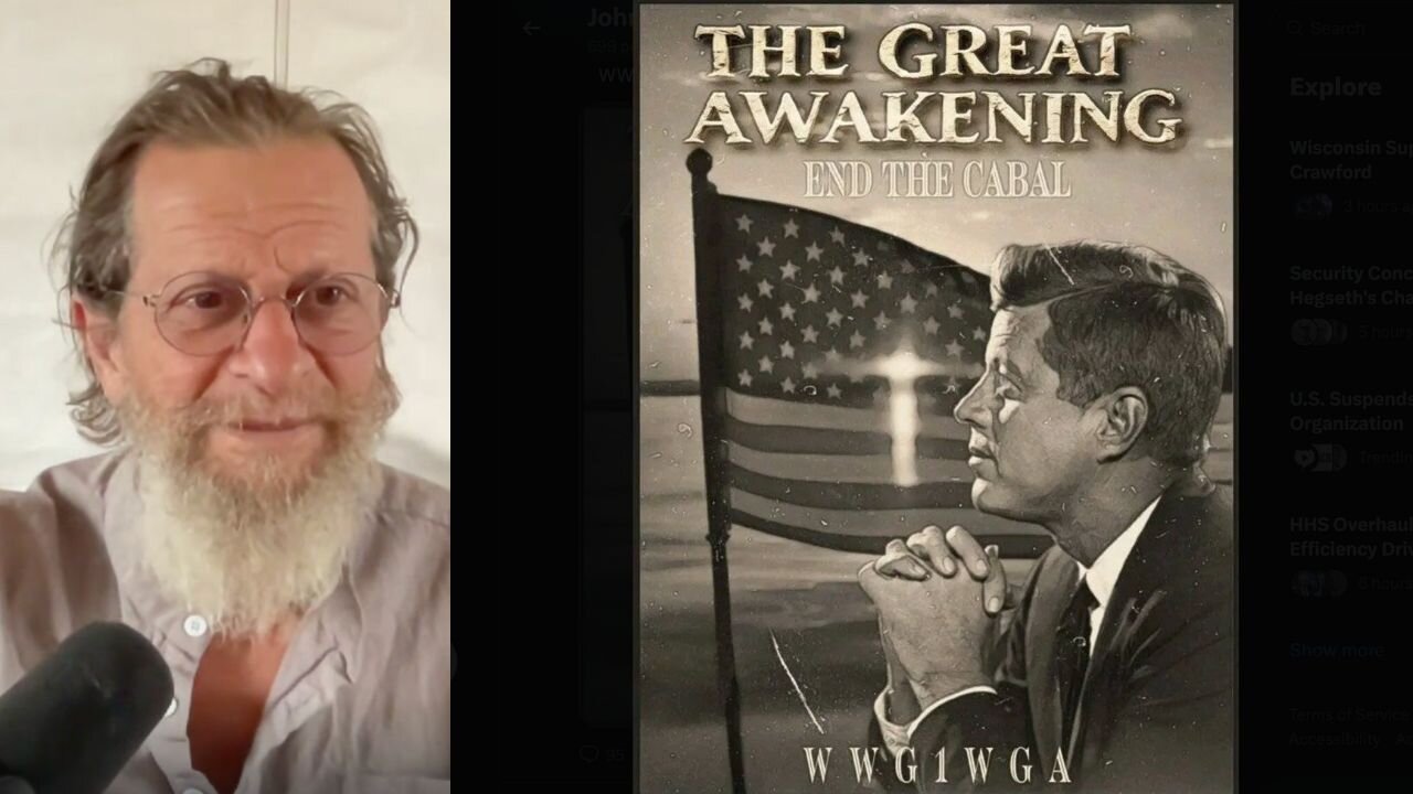 The Great Awakening, The Q Plan, and Passover.