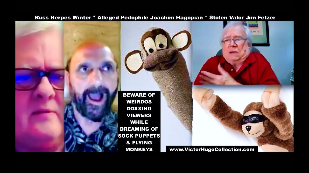 Jim Fetzer Alleged Pedophile Joachim Hagopian Herpes Russ Winter Dox Sock Puppets And Flying Monkeys