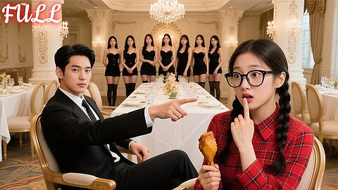 【ENG DUB】CEO Is Allergic to All Women, Except the Rural Girl Who Eat chicken in banquet hall!