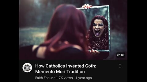 How Catholics Invented Goth: Memento Mori Tradition by Faith Focus