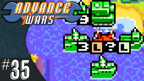Advance Wars (part 35) | Vs. Mode - 3P Maps (part 3)