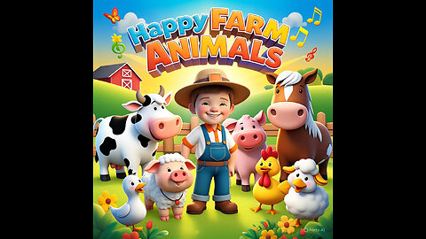 The ABSOLUTE BEST Farm Animal Song for Kids - ABC Sing & Play