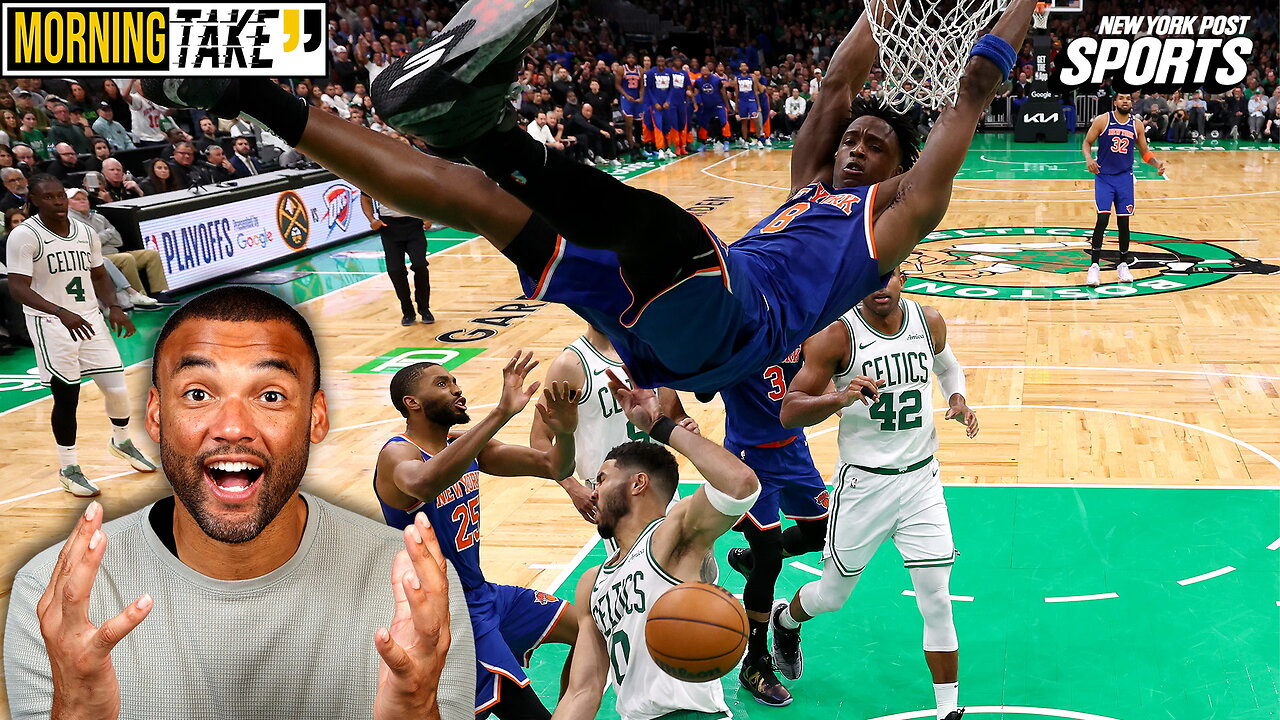 Knicks shock Celtics in Game 1 behind dramatic comeback | Morning Take