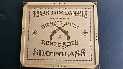 A Picnic With Shotglass and Texas Jack Daniels