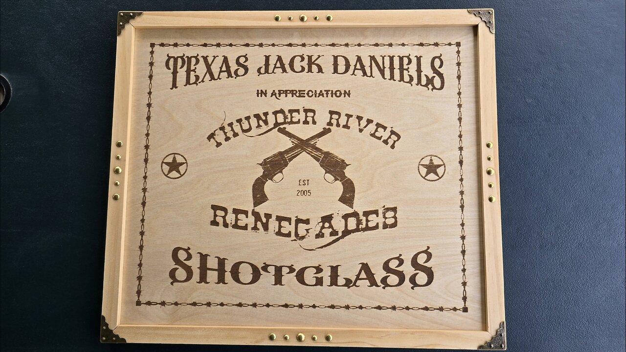 A Picnic With Shotglass and Texas Jack Daniels