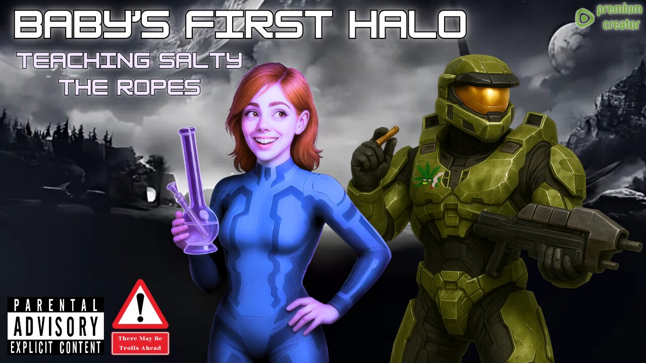 Baby's First Halo | Teaching Salty The Ropes