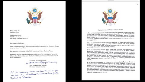 NOTICE TO VACATE TO THE UNITED STATES INC FOR CRIMES AGAINST AMOORICANS IN AMERICAS