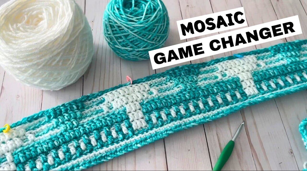 Mosaic Crochet Must Have!