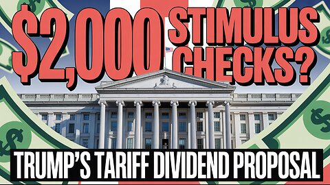 Trump Pushes $2,000 Stimulus Checks from Tariff Revenue | 2025 News