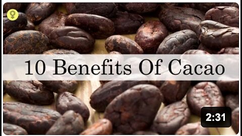 10 Excellent CACAO HEALTH BENEFITS & Nutrition