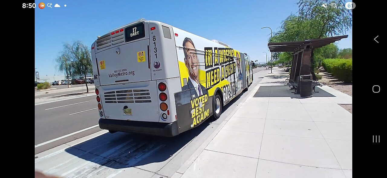 Valley Metro 2020 New Flyer XD60 8131