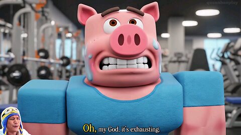 Hoạt Hình 3D | Phim Hoạt Hình 3D Heo BIBU Tập Gym Thảm Họa | Roblox Animation Hài Hước Việt Nam 2025