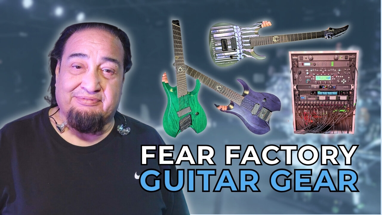 Fear Factory’s Dino Cazares GEAR MASTERS Ep. 592