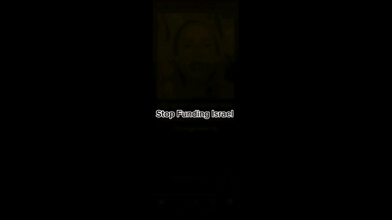 STOP FUNDING ISRAEL