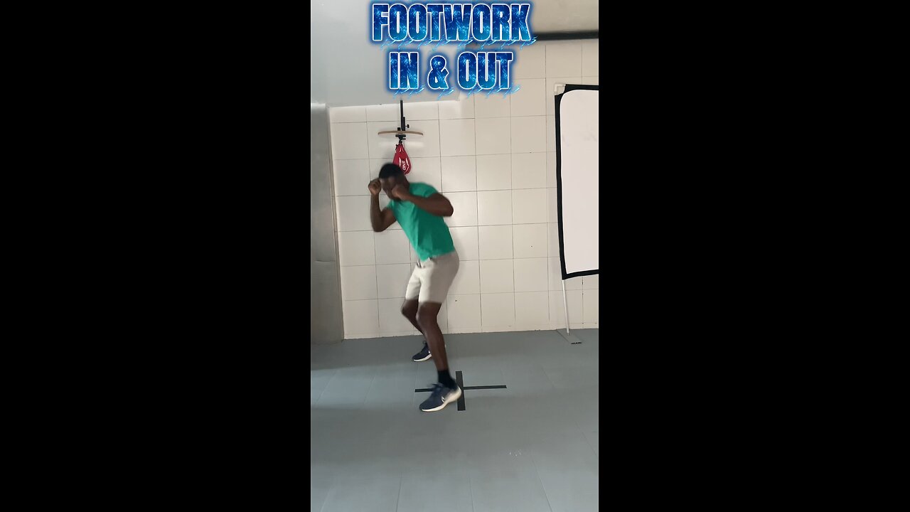 FOOTWORK DRILL IN & OUT THE MOVE THEY’RE NOT READY FOR! ⚡🥊
