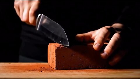 Brick cutting ASMR