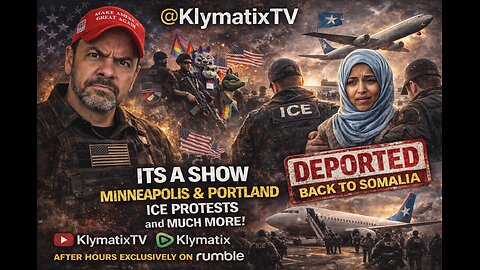 LIVE - ITS A SHOW! - ILHAN OMAR, MINNEAPOLIS, PORTLAND, ANTIFA, AND MUCH MORE