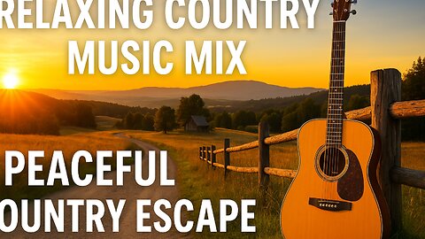 Relaxing Country Music Mix 🎵 | Peaceful Country Escape Playlist 2025