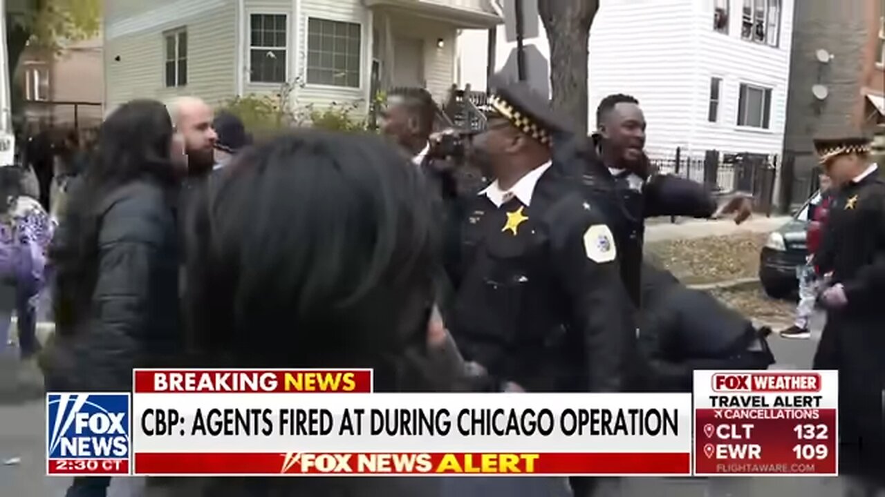 BREAKING: Chicago ICE agents shot at