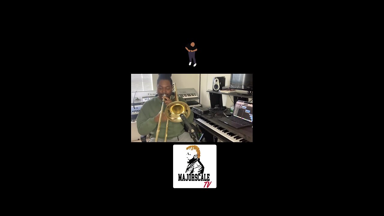 Phil Harris - trombone 🎺🎷🔥🔥 shout track for resurrection Sunday #praisebreak #HOG #majorscaletv
