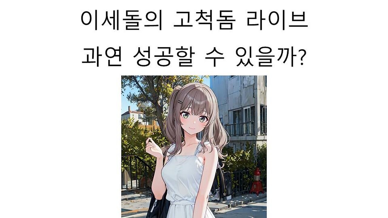 이세돌의 고척 돔 콘서트 과연 성공할 수 있을까?