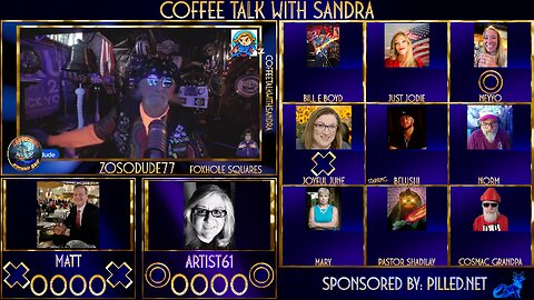 Episode 20 | Foxhole Squares | Sandra & Zosodude77 & Graham Belushi 9:00pm Est