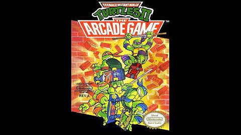 NES Teenage Mutant Ninja Turtles 2: The Arcade Game