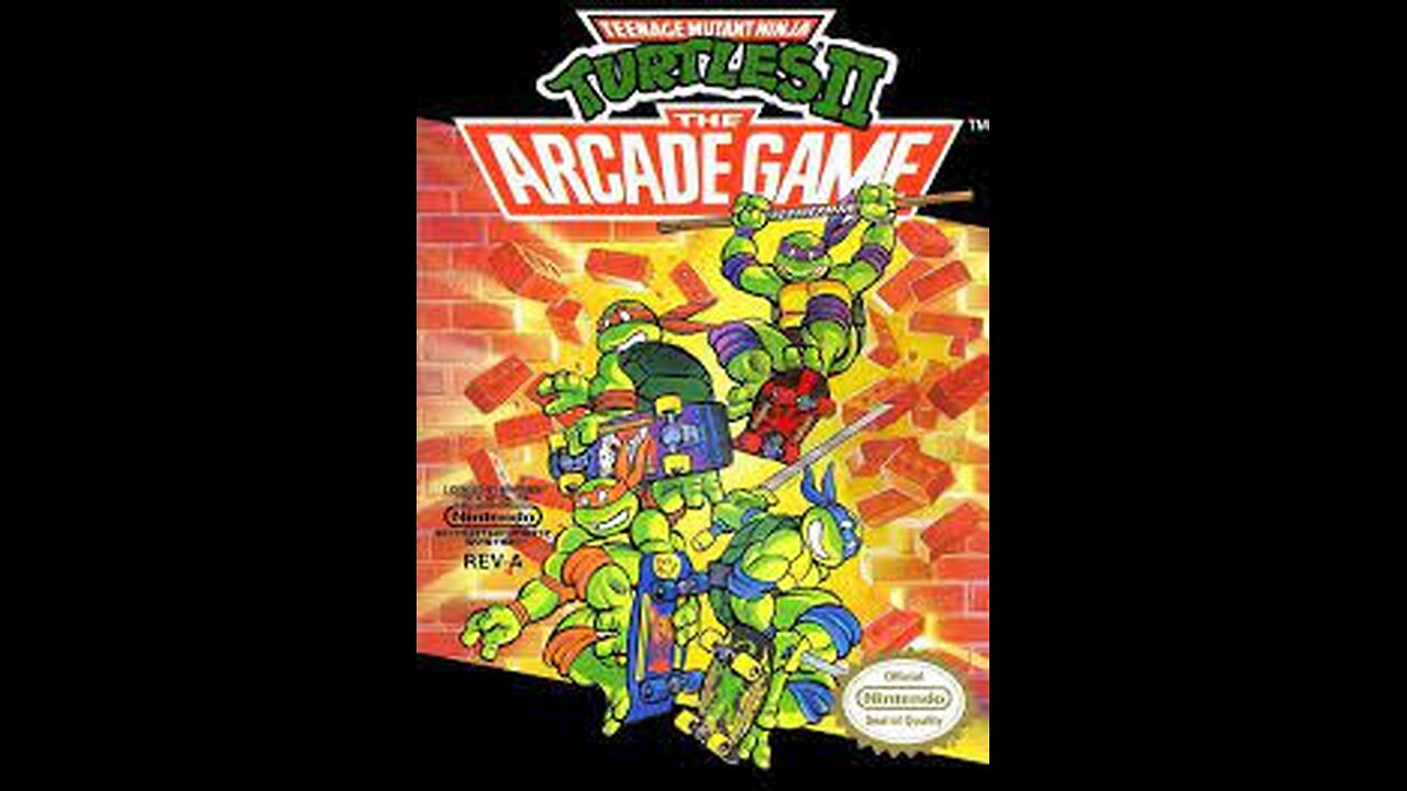 NES Teenage Mutant Ninja Turtles 2: The Arcade Game