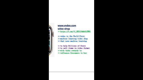 www.vndeo.com Join the vndeo machine learning video shop now