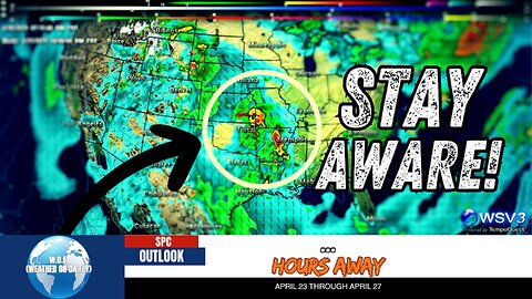 ⚠️ Severe Weather Potential This Week: Central U.S. Update! April 20