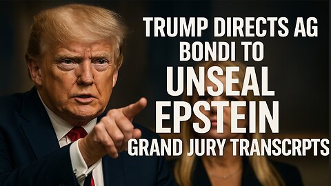TRUMP DROPS BOMBSHELL on Epstein Case!
