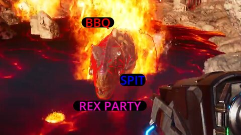 ARK BBQ Spit Rex Party